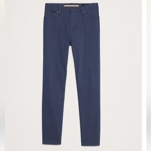 Banana Republic Slim Traveler Pants in Slate Blue